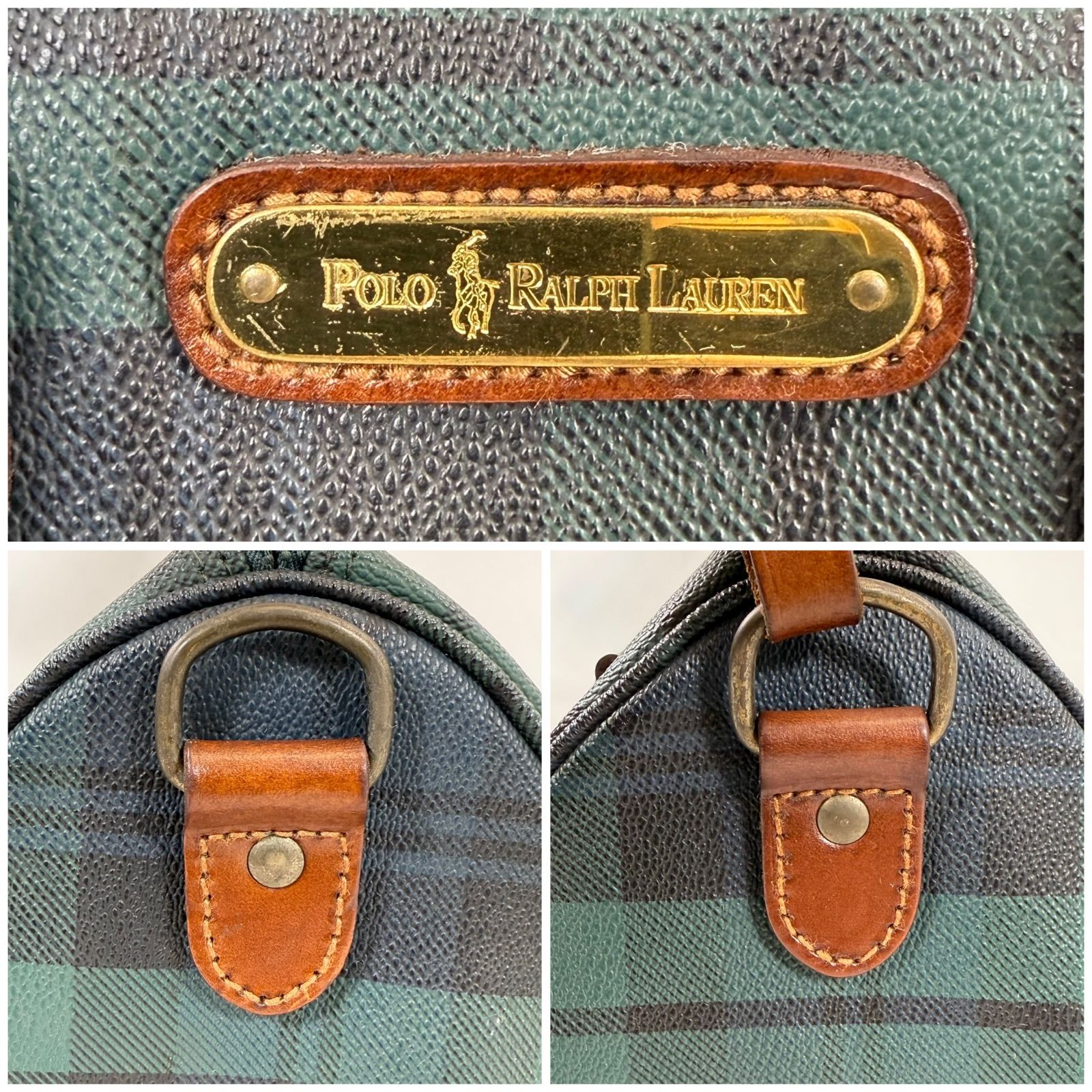 【美品】ポロラルフローレン ヴィンテージミニボストンバッグ ブライドルレザー POLO RALPH LAUREN ポロ ラルフローレン ヴィンテージ ミニ