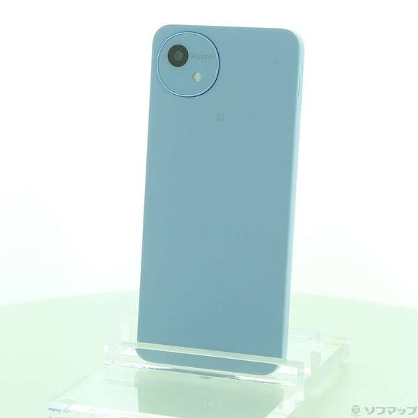 中古品〕 AQUOS wish4 64GB ブルー SH-52E docomo SIMフリー