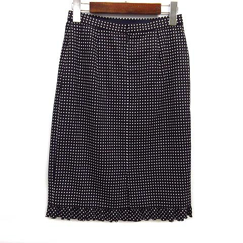 コージワタナベ スティル KOJI STYLE スーツ セットアップ ドット ノー ジャケット スカート 黒 ブラック 9 その他 スーツ フォーマル ドレス レディース