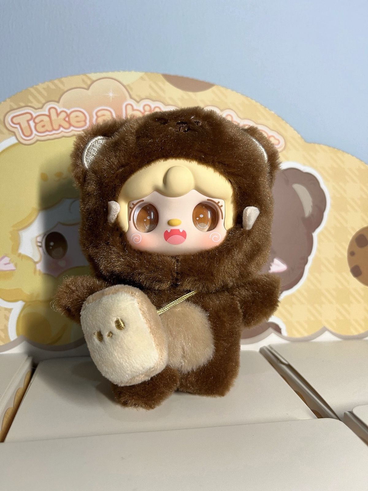 SPEISTOY Yooki-Take a Bite of Bear シリーズ ぬいぐるみストラップ