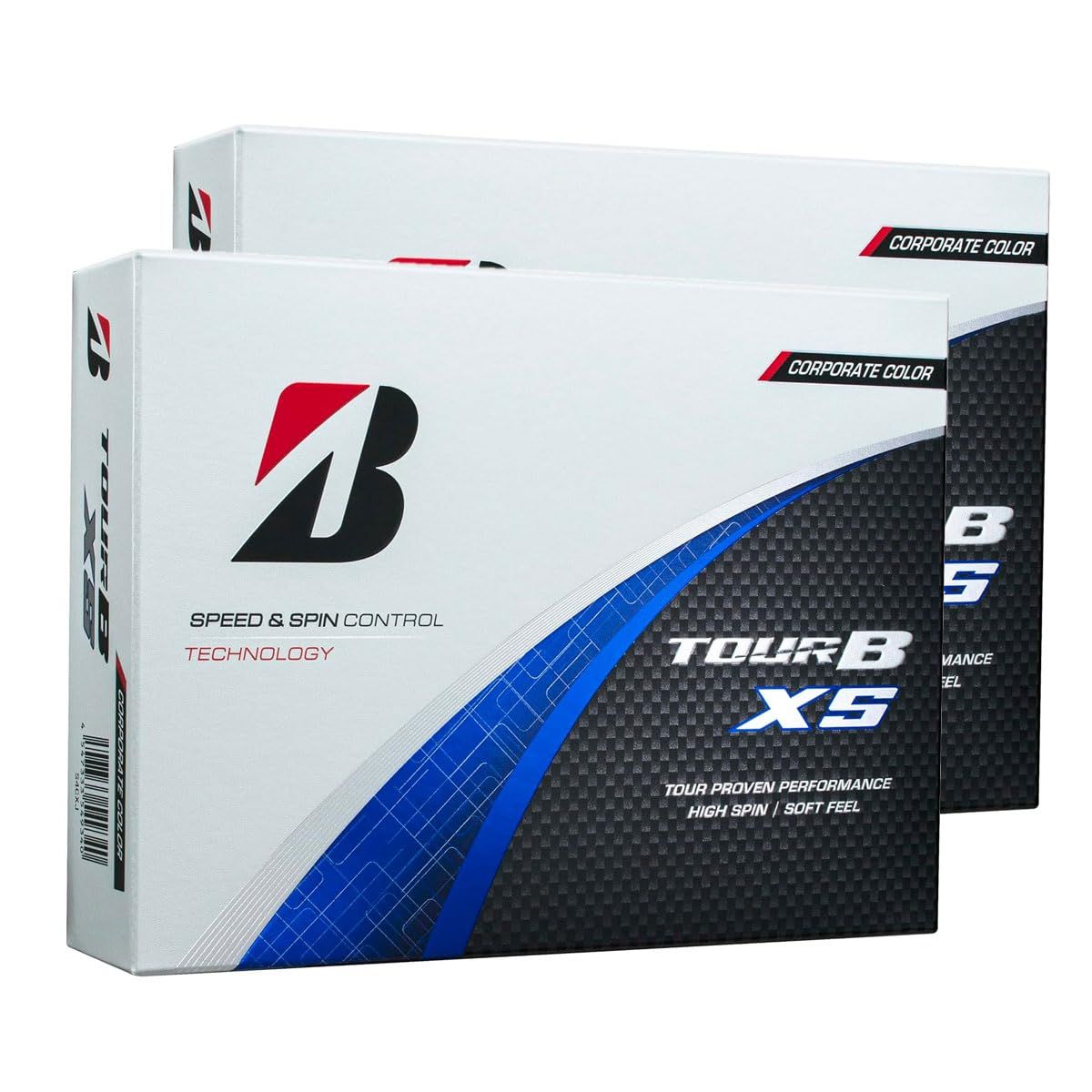 2ダースセット BRIDGESTONE(ブリヂストン)ゴルフボール TOUR B XS 2024年モデル 24球 (コーポレート) [コーポレート]