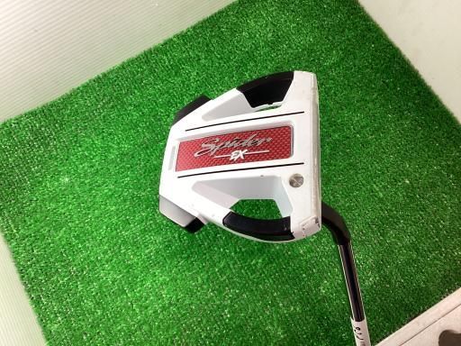 テーラーメイド Spider EX GHOST WHITE フローネック 34インチ パター PT スチール フレックスその他 メンズ 男性用 右利き 右用 Dランク ゴルフクラブ