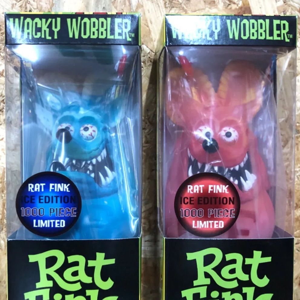 ラットフィンク ボビングヘッド 2体セット ICE FIRE RATFINK FUNKO 