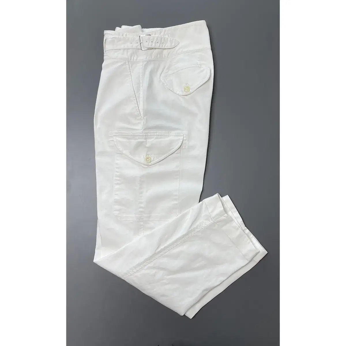 0 ポロ Ralph Lauren ラルフローレン グルカ 白 パンツ コットンパンツ