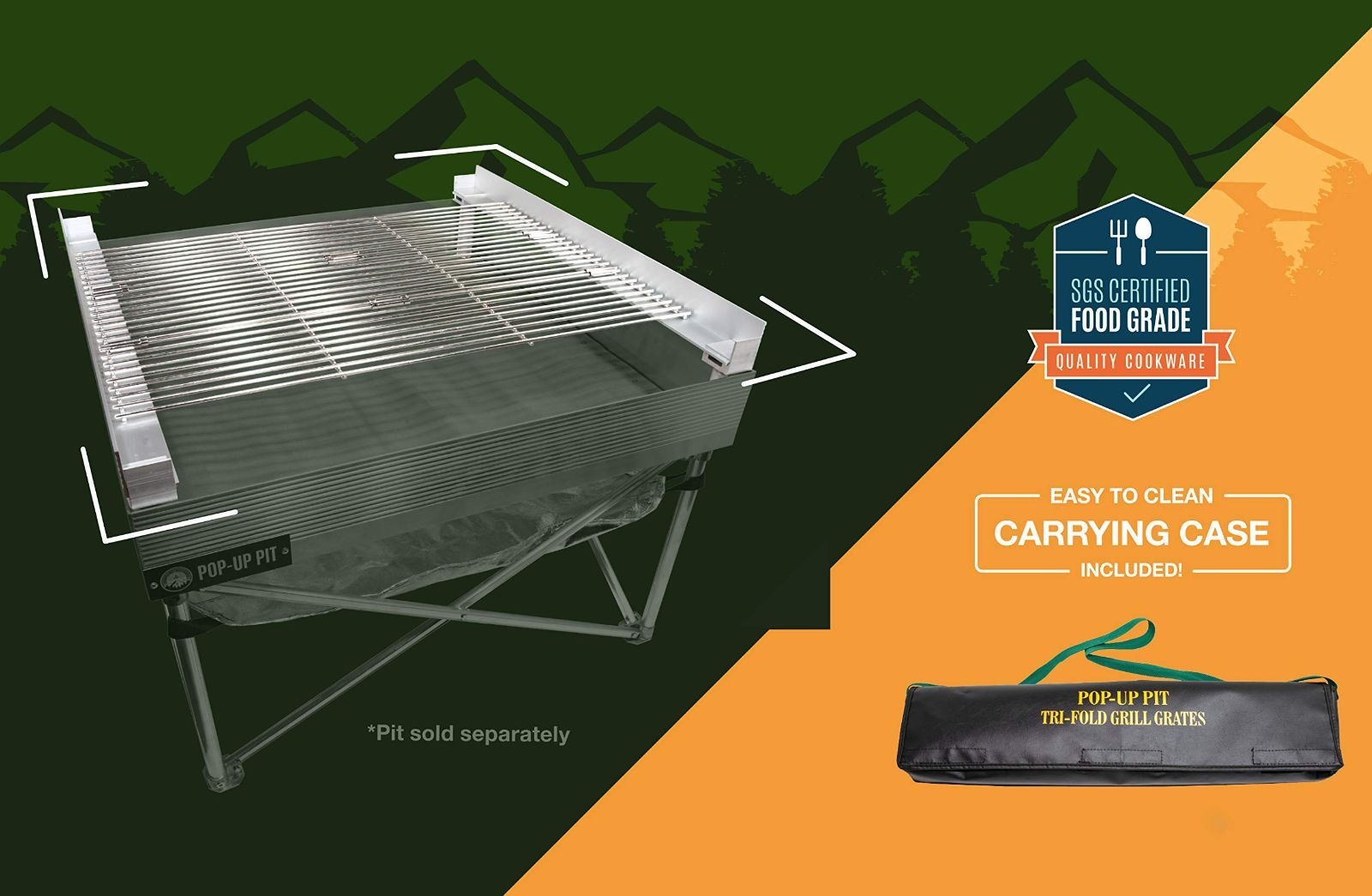 ファイヤーサイド アウトドア FIRESIDE OUTDOOR アウトドア キャンプ ポップアップピット トライフォールド バーベキューグリルキット 収納ケース付き 日本 15201 USTAUSTRALIA_COM_AU