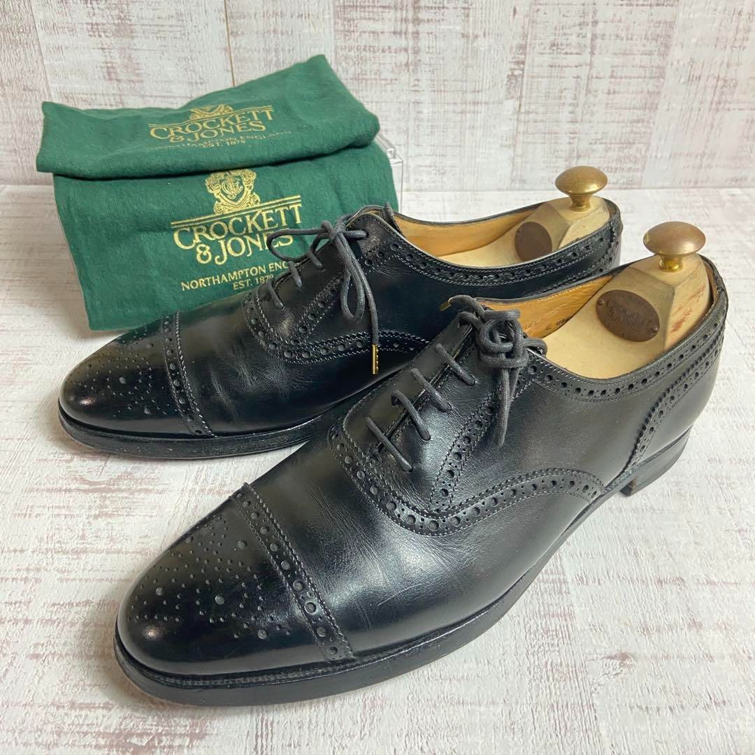 CROCKETT-JONES クロケット-ジョーンズ ドレスシューズ メダリオン