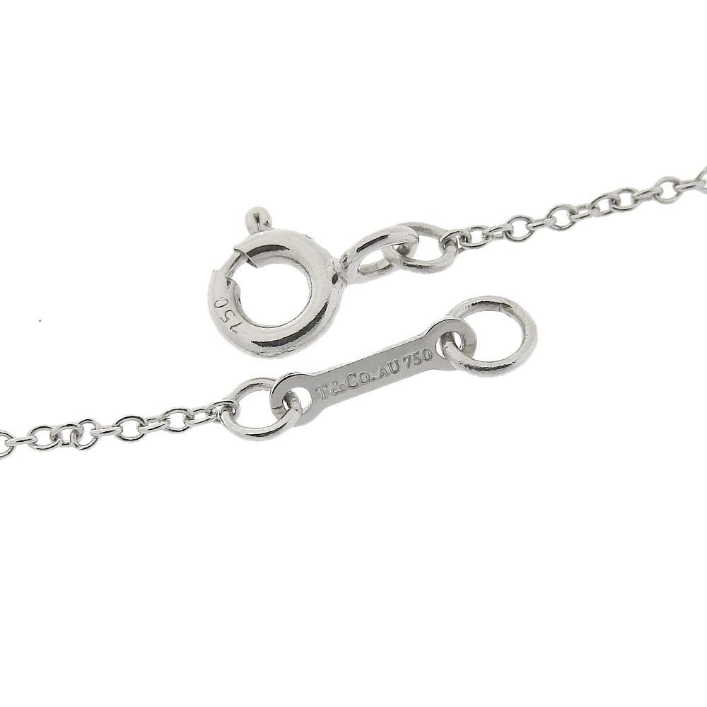 超美品 ティファニー TIFFANY&Co. 1P ダイヤモンド フラワー ハート 