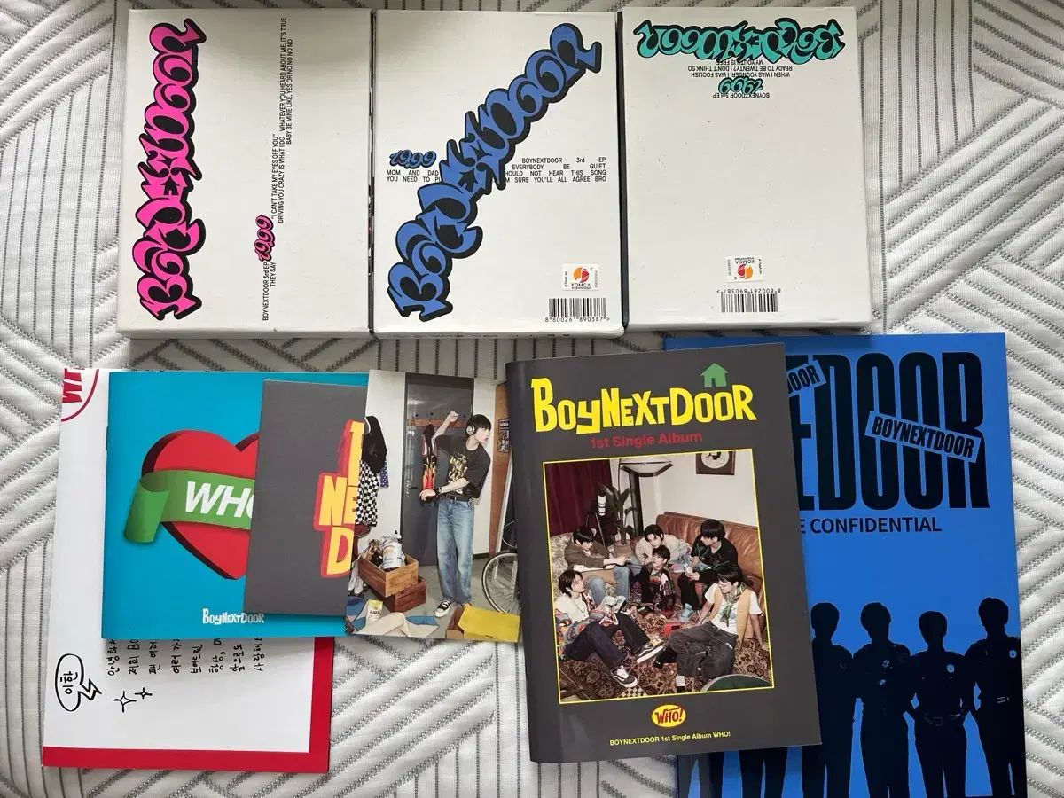 ボネクド ボイネク アルバム 新品未開封 Boynextdoor ボイネク Who! アルバム 新品未開封 2形態セット
