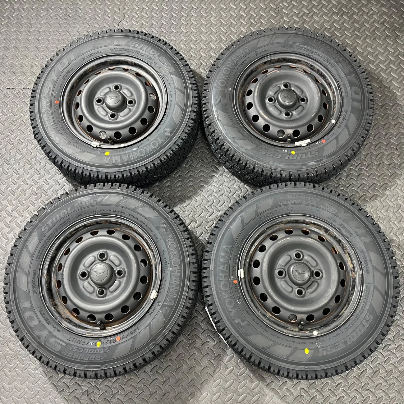 145R12 ハイゼットカーゴ　スタッドレスタイヤセット 楽天市場】ハイゼットカーゴ スタッドレスタイヤの通販