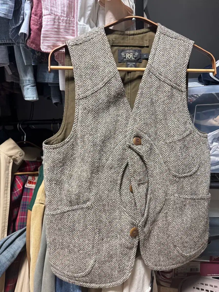 RRL ハンティングベスト xs