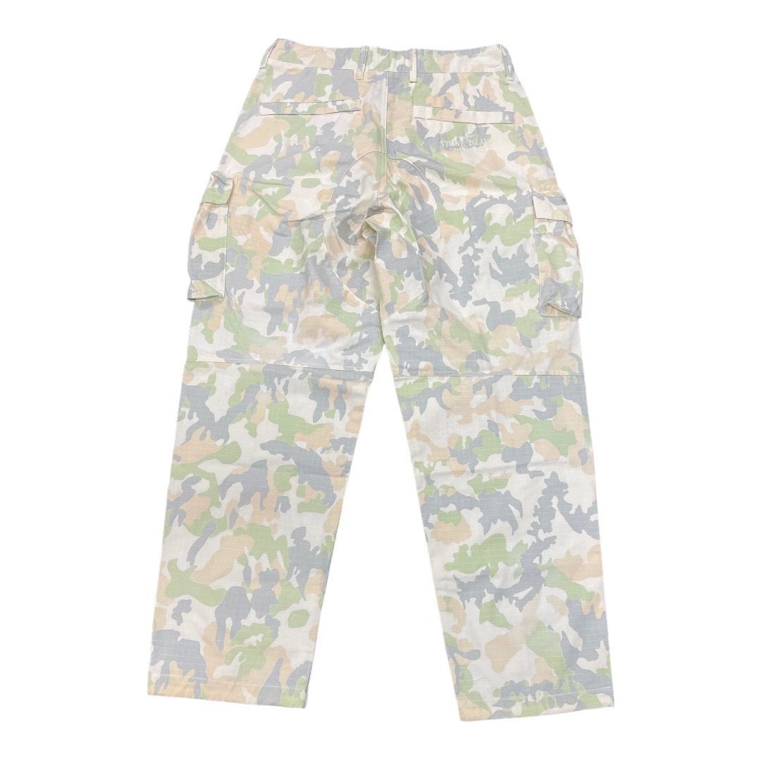 stone supreme コラボ　カーゴパンツ Supreme®/Stone Island® Reactive Ice Camo Ripstop Cargo Pant