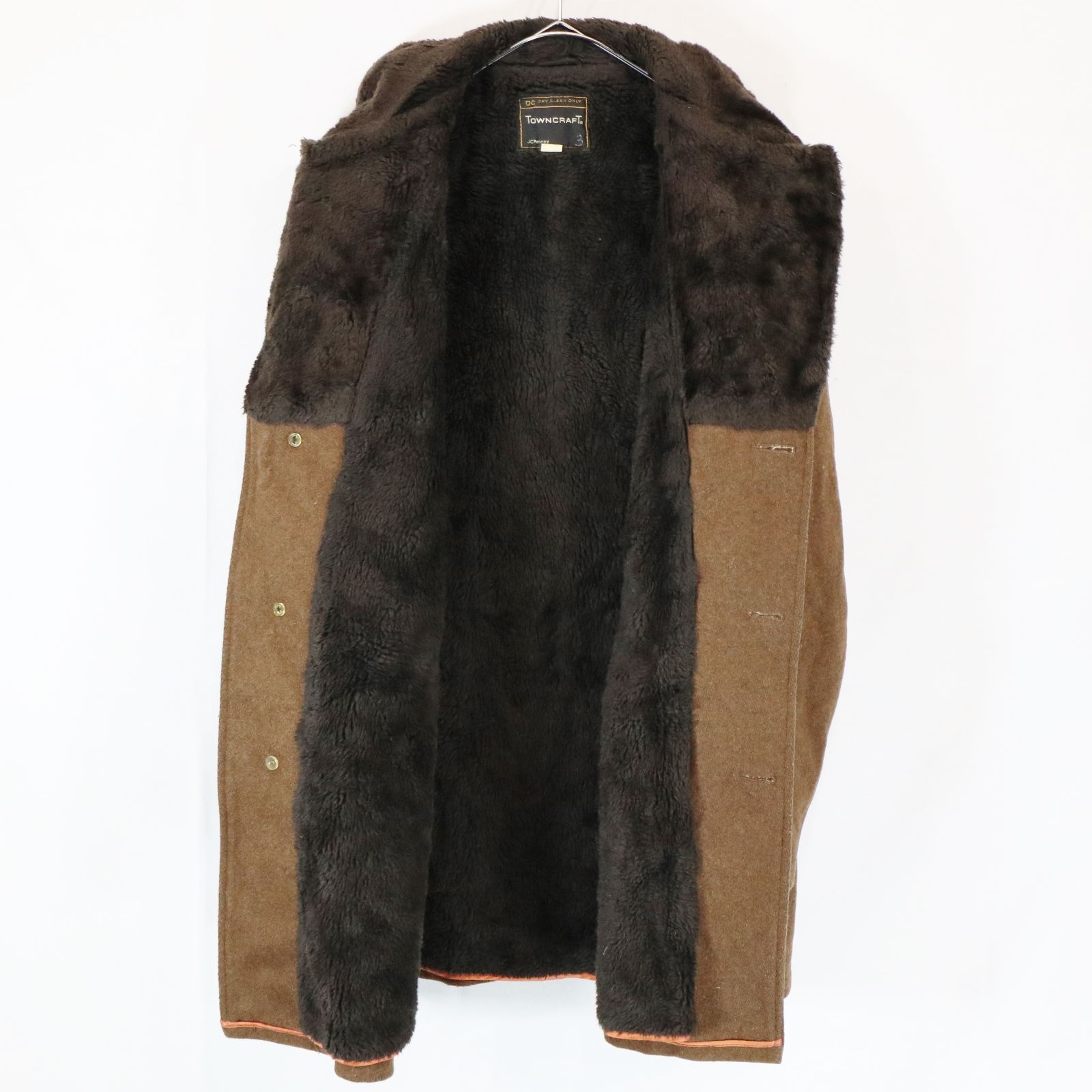 70s TOWNCRAFT タウンクラフト JC Penney ウール ギャングコート 70s TOWNCRAFT タウンクラフト JC Penney ウール ギャングコート