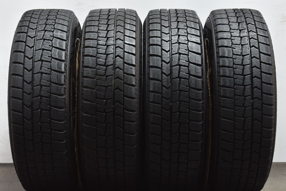 【バリ溝】ユーロスピード 15in 6J +45 PCD100 ダンロップ ウインターマックス2 WM02 175/65R15 ラクティス 10系 シエンタ トレジア