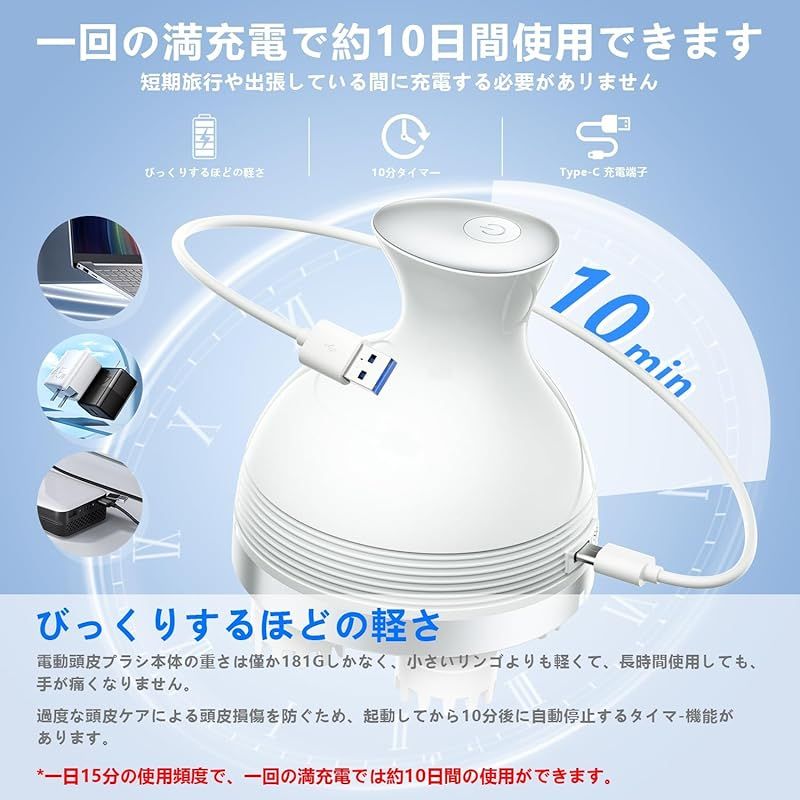 頭皮ー顔ー体