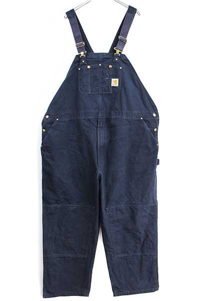 Carhartt　オーバーオール　ダブルニー　MEXICO製 メキシコ製 carharttカーハート ダック地 ダブルニー