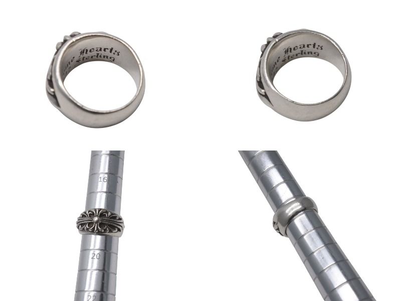 Chrome Hearts シルバーリング 1992 フローラルクロス 極美品 CHROME HEARTS クロムハーツ フローラルクロス リング