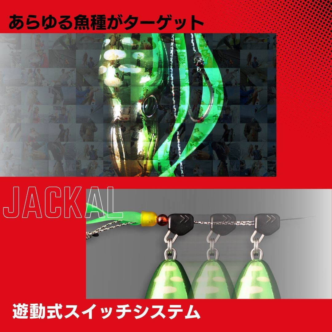 早い者勝ち！ジャッカル！ビンビンスイッチ鉛式100g！鯛ラバアコラバ！ 鉛式ビンビンスイッチ - SALT WATER 海釣り｜JACKALL