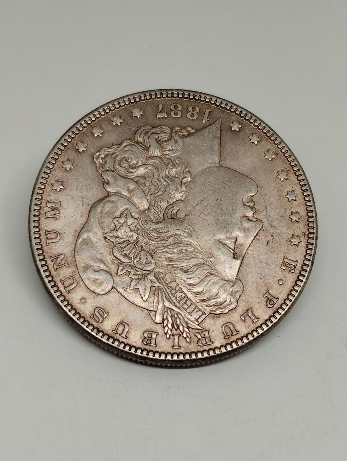 モルガンダラー銀貨 1887年 アメリカ銀貨 アメリカ銀貨 モルガン 1887