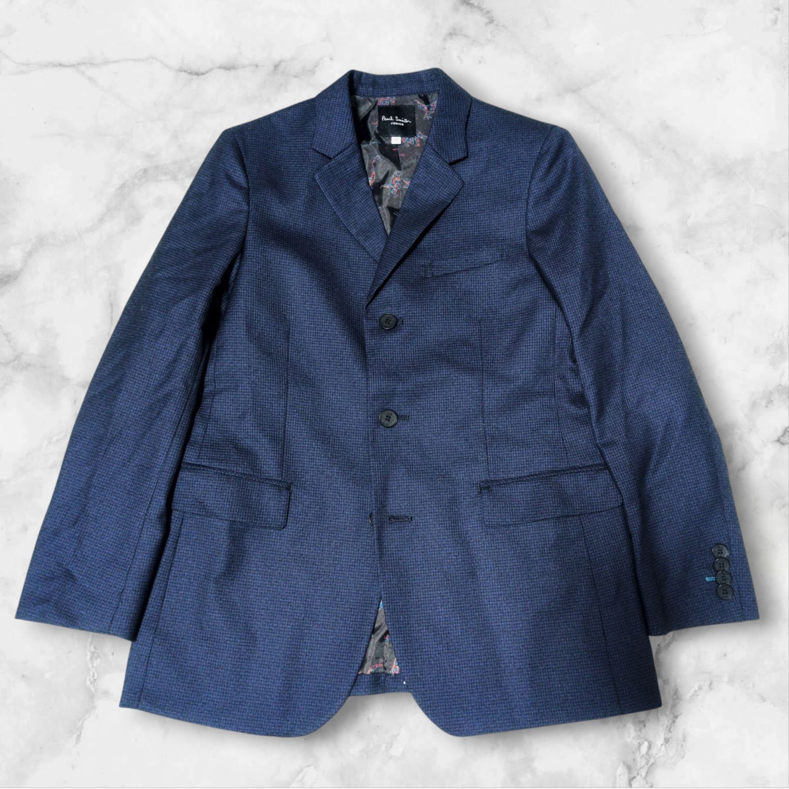 ポールスミス ジュニア スーツセットアップ ネイビー 6A 5A a y a p o n様 ポールスミスジュニア 130 ネイビー スーツ セット