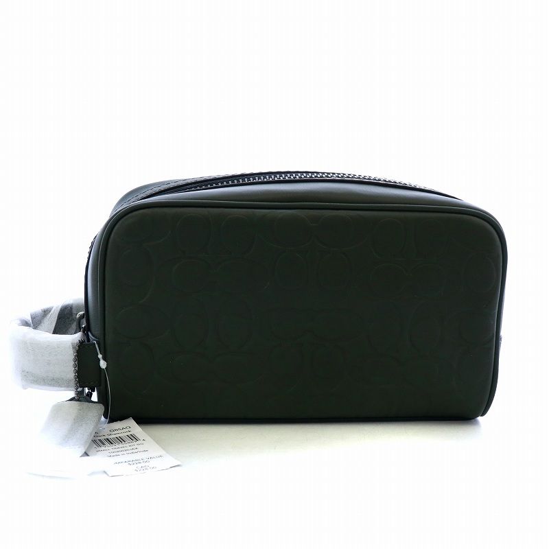 コーチ COACH 22SS スモール トラベル キット クラッチバッグ セカンド 
