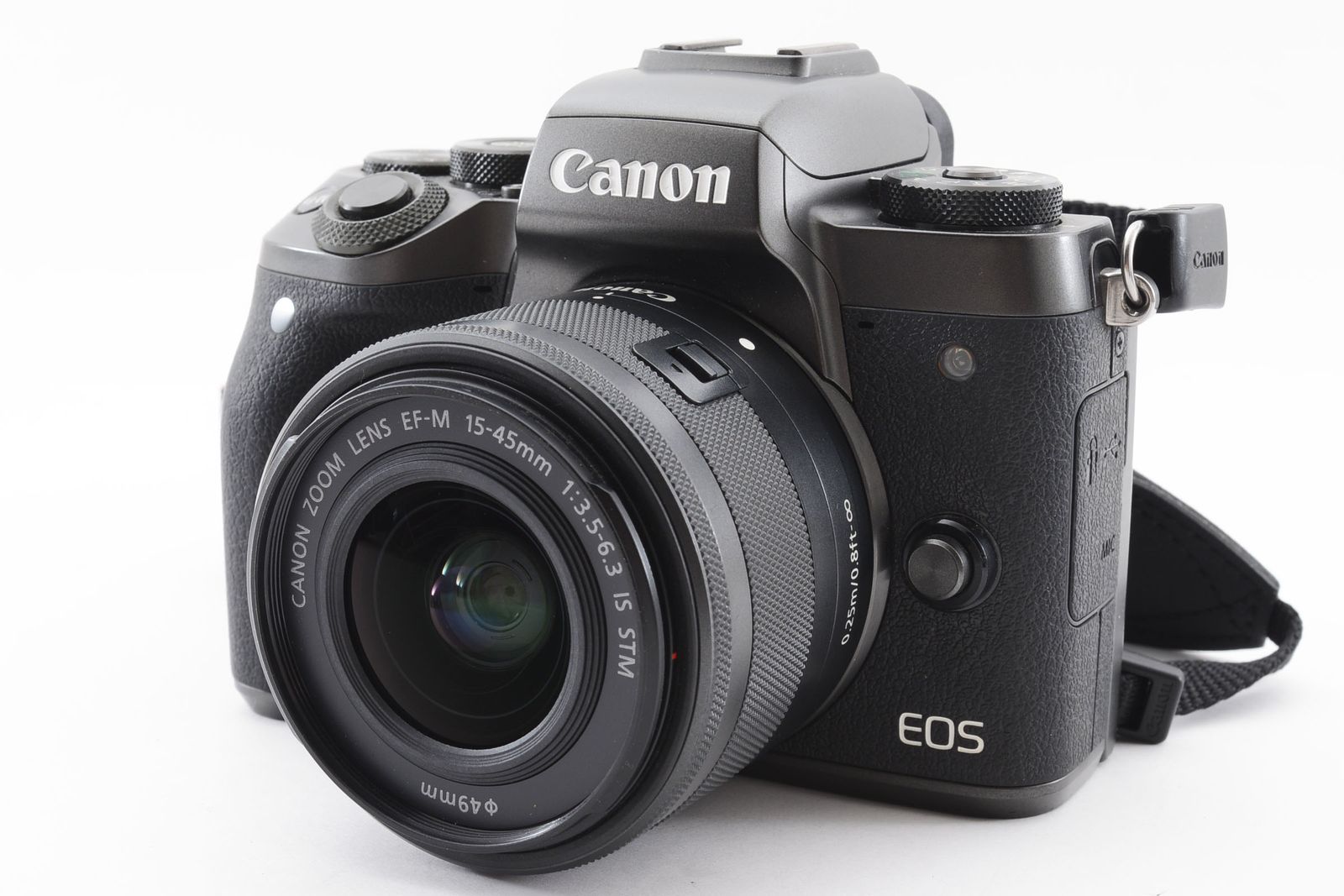 ✾美品✾ キャノン Canon EOS M5 カメラボディ 標準レンズ セット