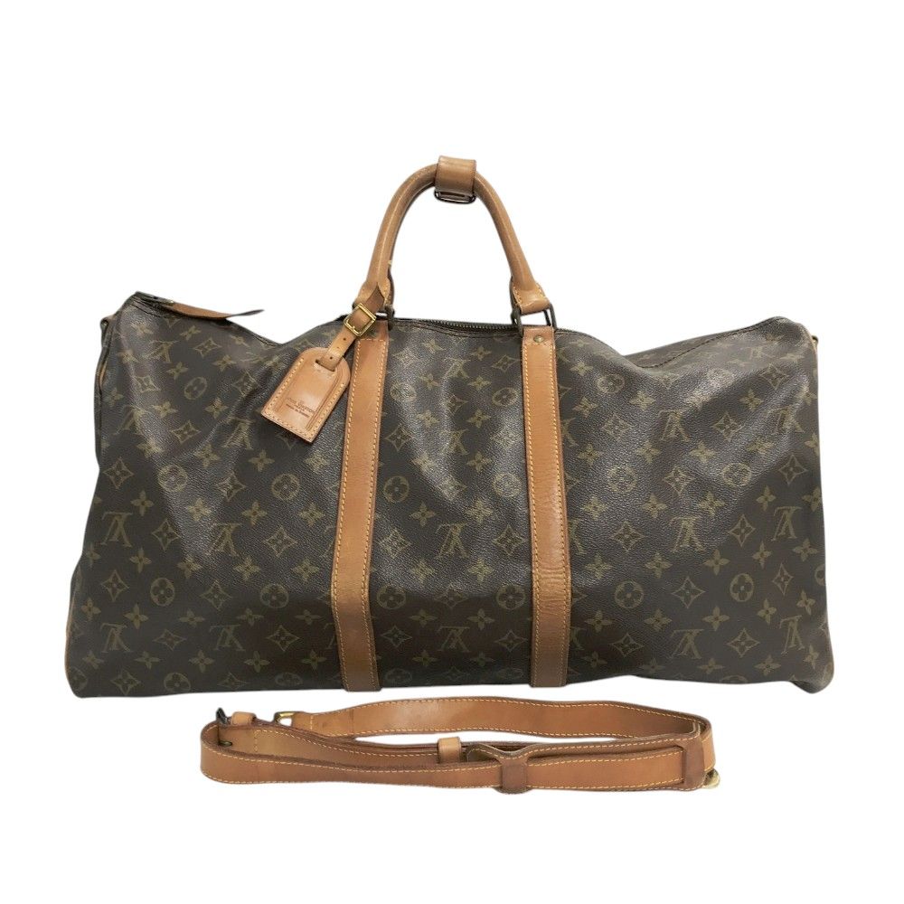 LOUIS VUITTON ルイ ヴィトン M41414|SD821 キーポル55 ボストンバッグ ブラウン系 240101433753
