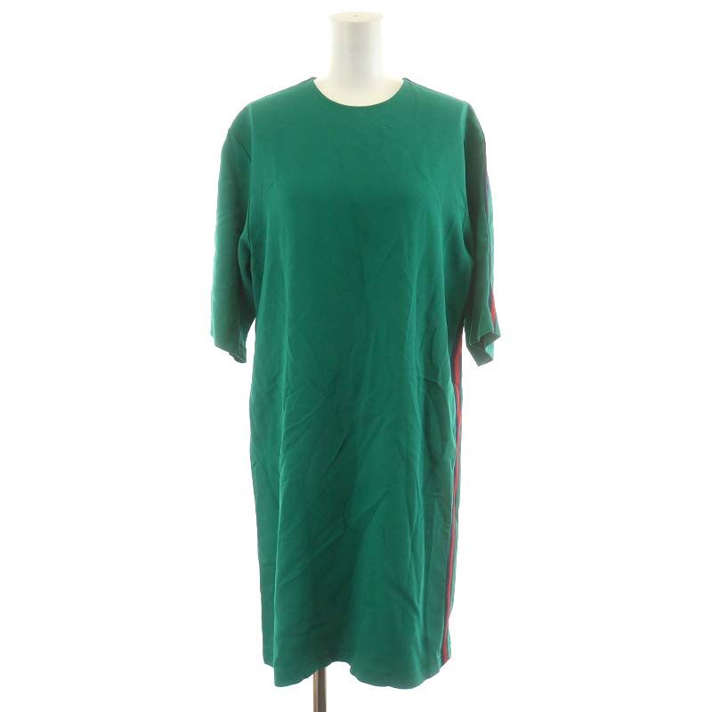 【正規品】グッチGUCCI シェリーライン ワンピース チュニック グッチ GUCCI シェリーラインビスコースチュニックワンピース ひざ丈