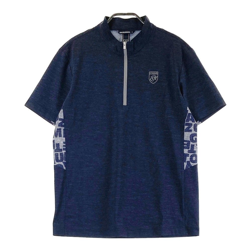 サイズ：1 ZOY ゾーイ 071402007 半袖ハーフジップTシャツ
