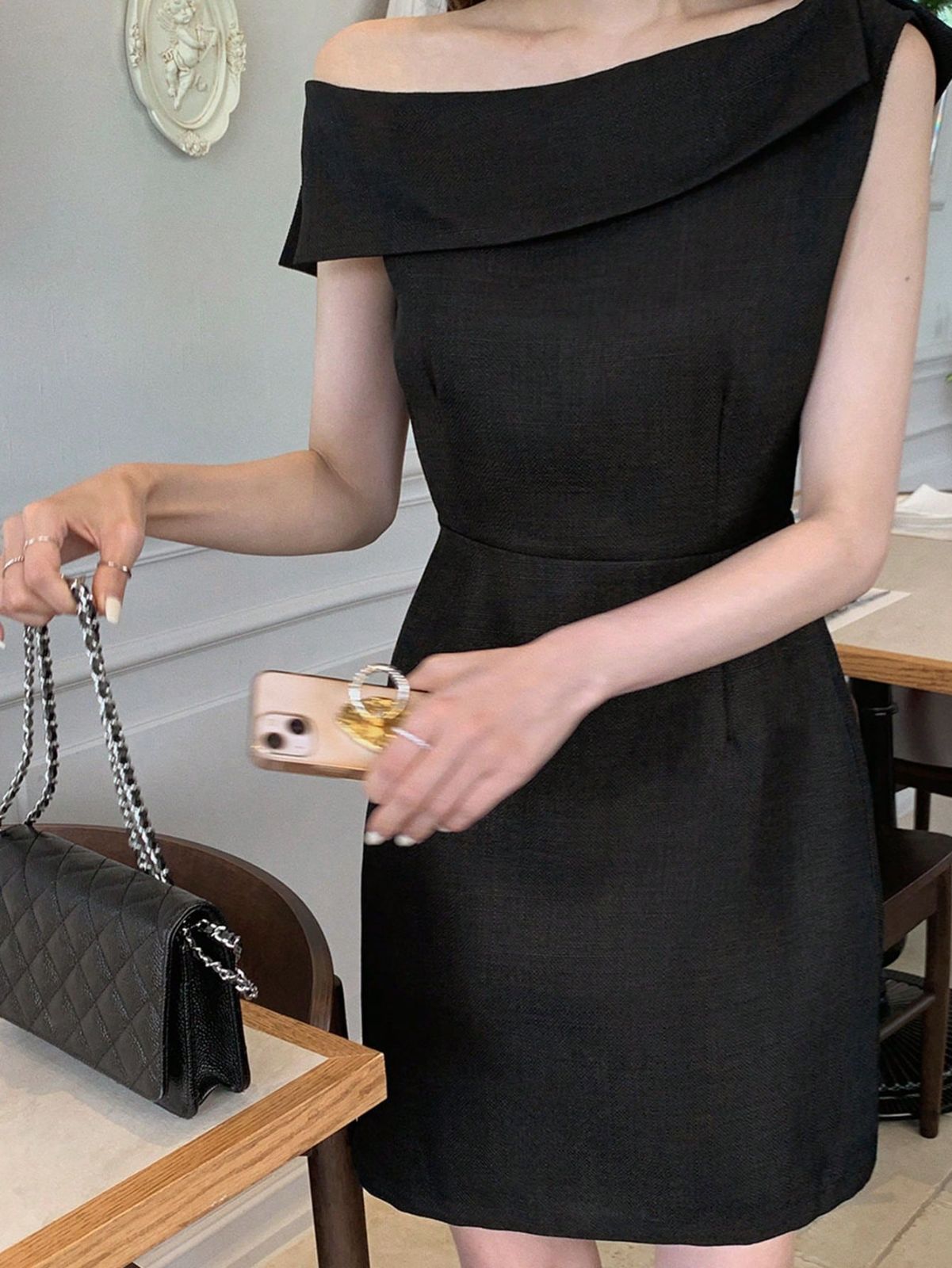 軽やかエレガンス♡【 Dior 】ショートフレアドレス 大人かわいい☆】Dior ショートフレアドレス (Dior/ワンピース
