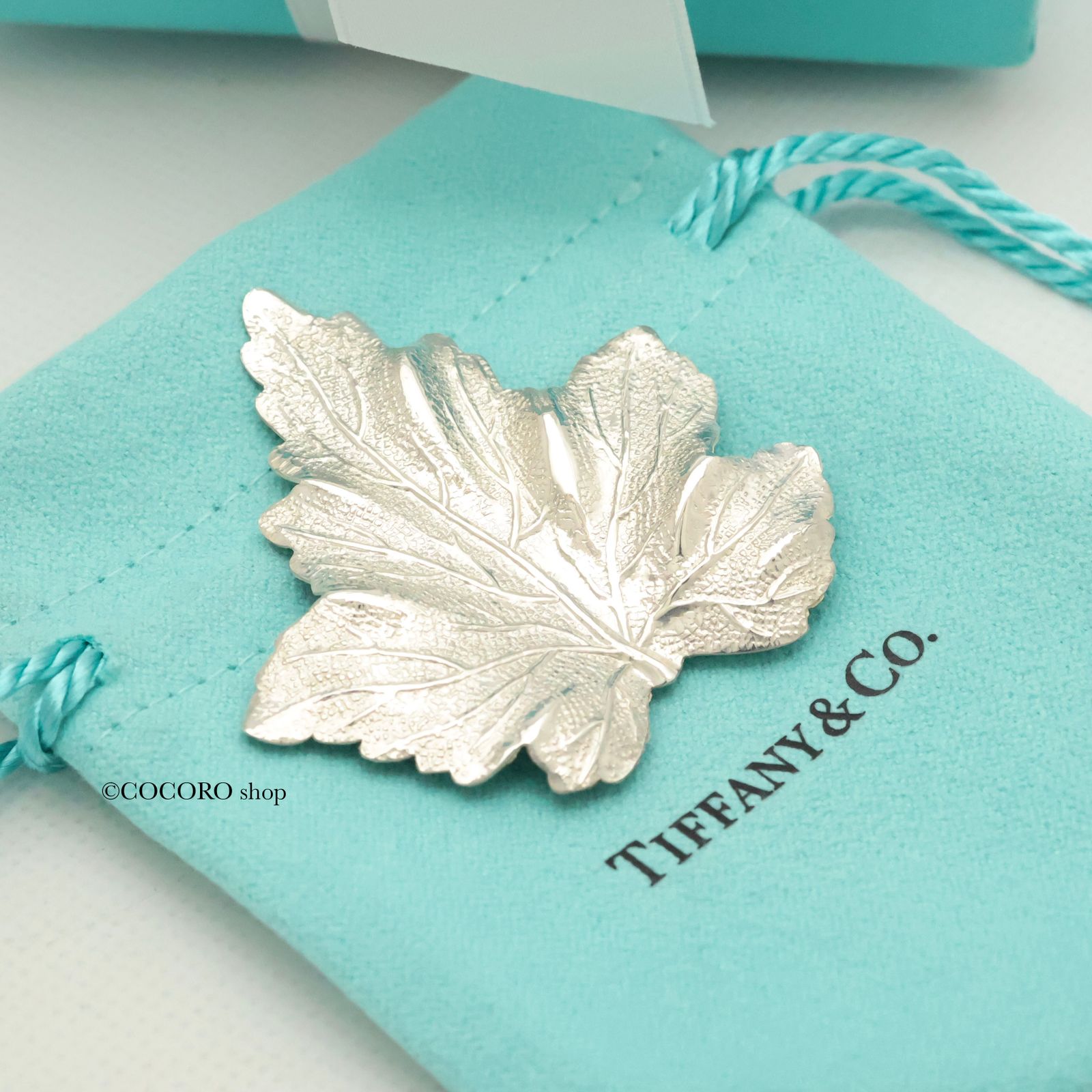 ティファニー　リーフ　ブローチ TIFFANY&Co. ティファニー ブローチ ヴィンテージ リーフ