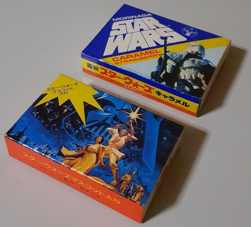 5378 スターウォーズ キャラメル空箱・マスコット空箱・キャラメル包み