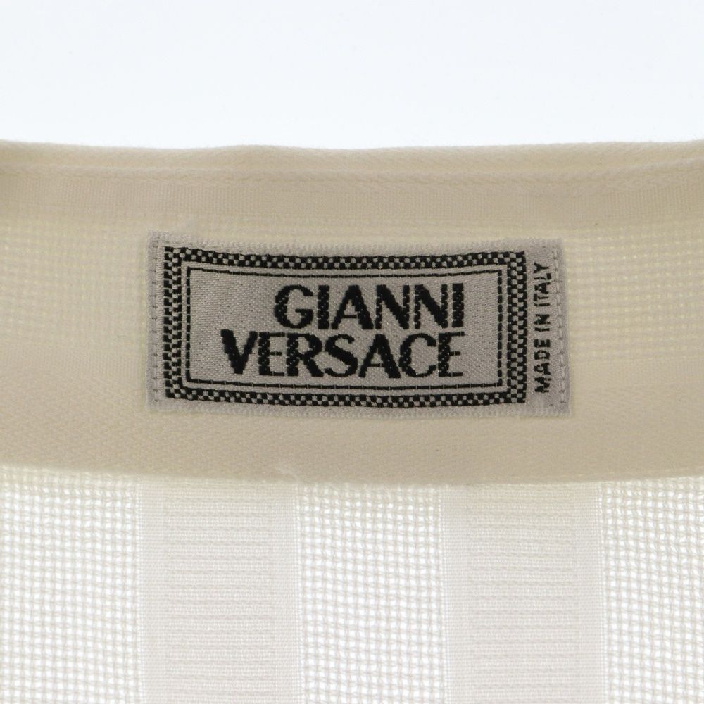 GIANNI VERSACE (ジャンニ ヴェルサーチ) ストライプ 長袖シャツ