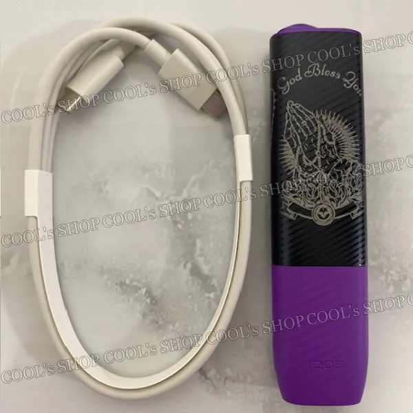 龍 鳳凰 デザイン iQOS アイコス イルマ i ワン 10周年 モデル 黒紫