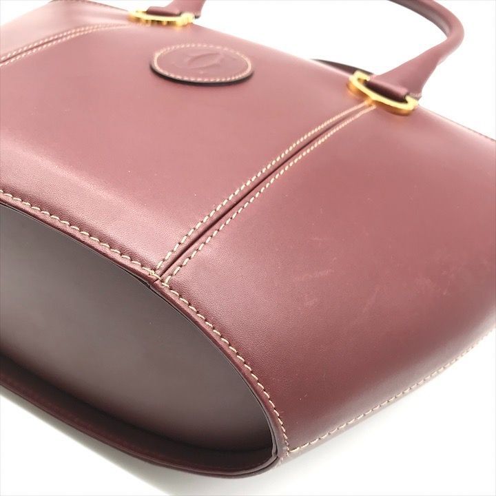 美品✨️ カルティエ 3017 マストライン ボルドー 極美品 Cartier カルティエ マストライン ショルダーバッグ バッグ