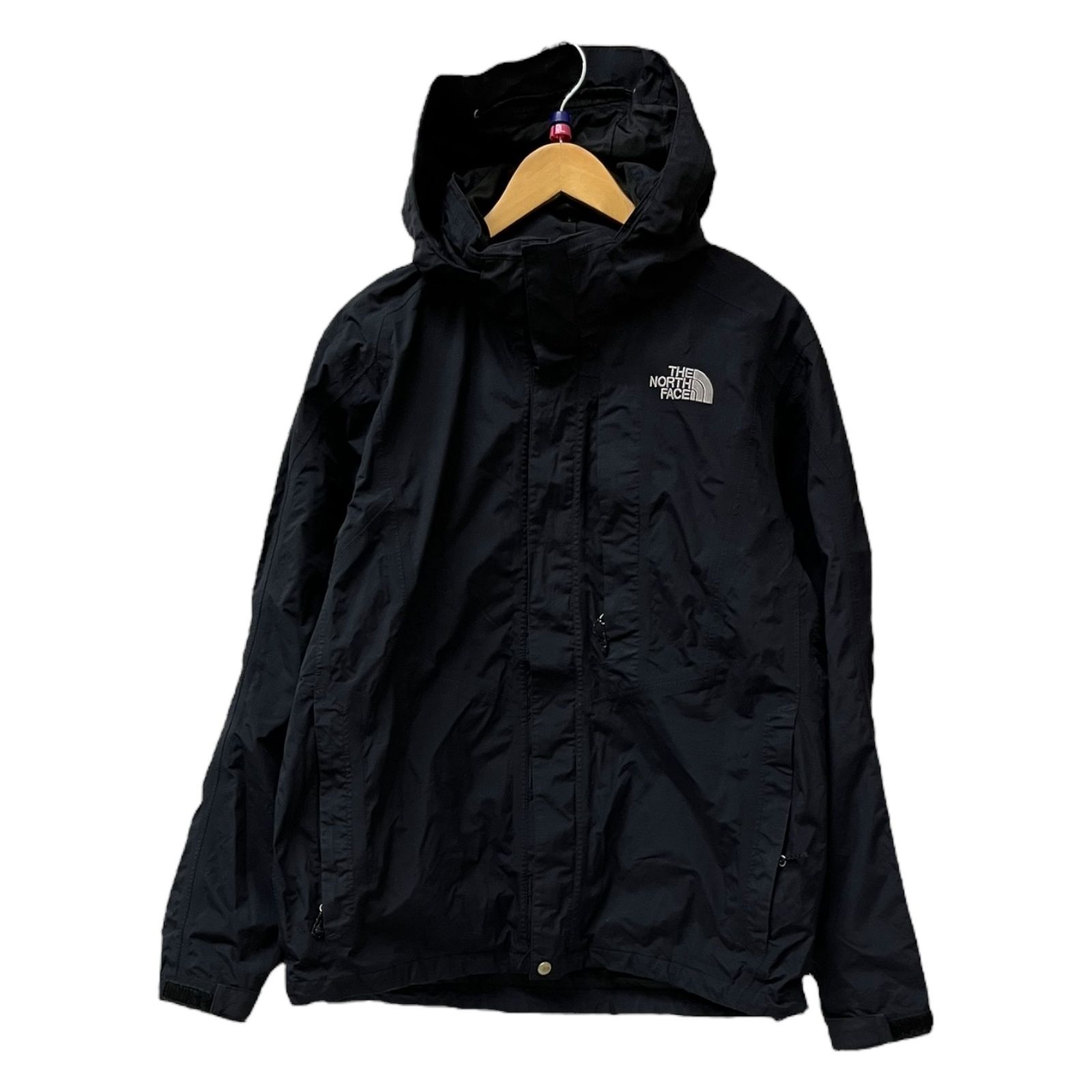 THE NORTH FACE (ザノースフェイス) マウンテンパーカー ナイロンジャケット US企画 HYVENT L ブラック 黒 メンズ/036  - メルカリ