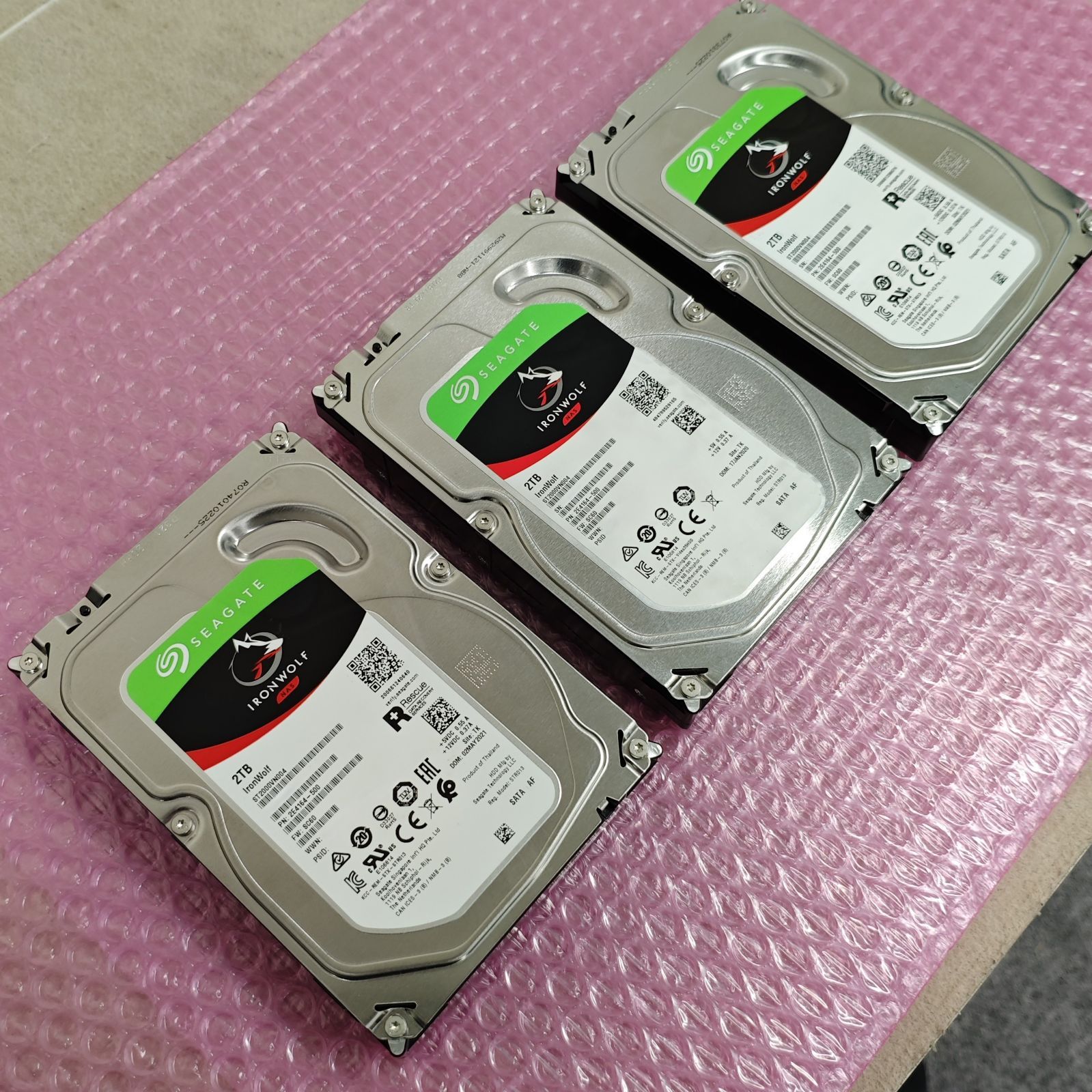 Seagate IronWolf 4TB HD 2枚 2台セット】Seagate IronWolf 4TB 内蔵型HDD 【公式】直販サイト