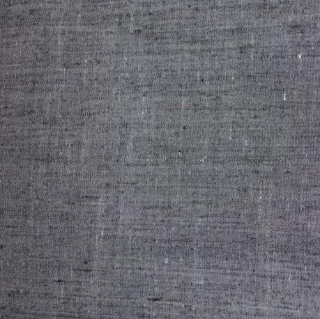 9009 本絹塩澤紬 男性着物羽織 裄69丈139／淡い燻し銀ネズ 極上品 高額 