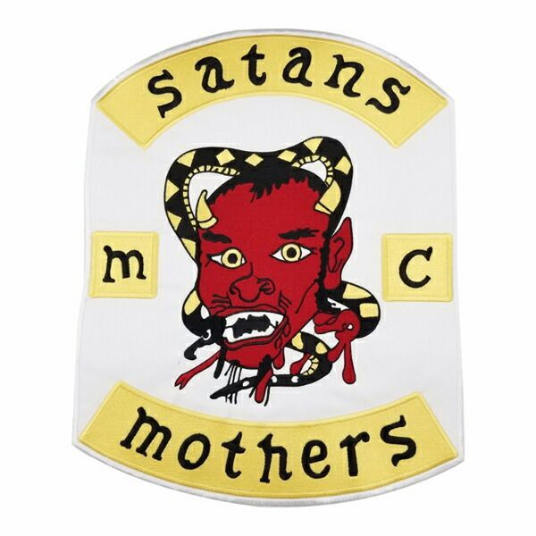MOTHERS 1%er MC モーターサイクルクラブパッチ アイロンパッチ チョッパー イージーライダース ヘルズエンジェルス アメリカン ダイナ ソフテイル ツーリング スポーツスター Harley Davidson 81 support Hells A