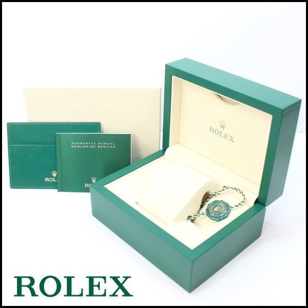 ROLEX現行BOX 新箱 Sサイズ 冊子 ケース タグ 外箱 内箱 ロレックス 