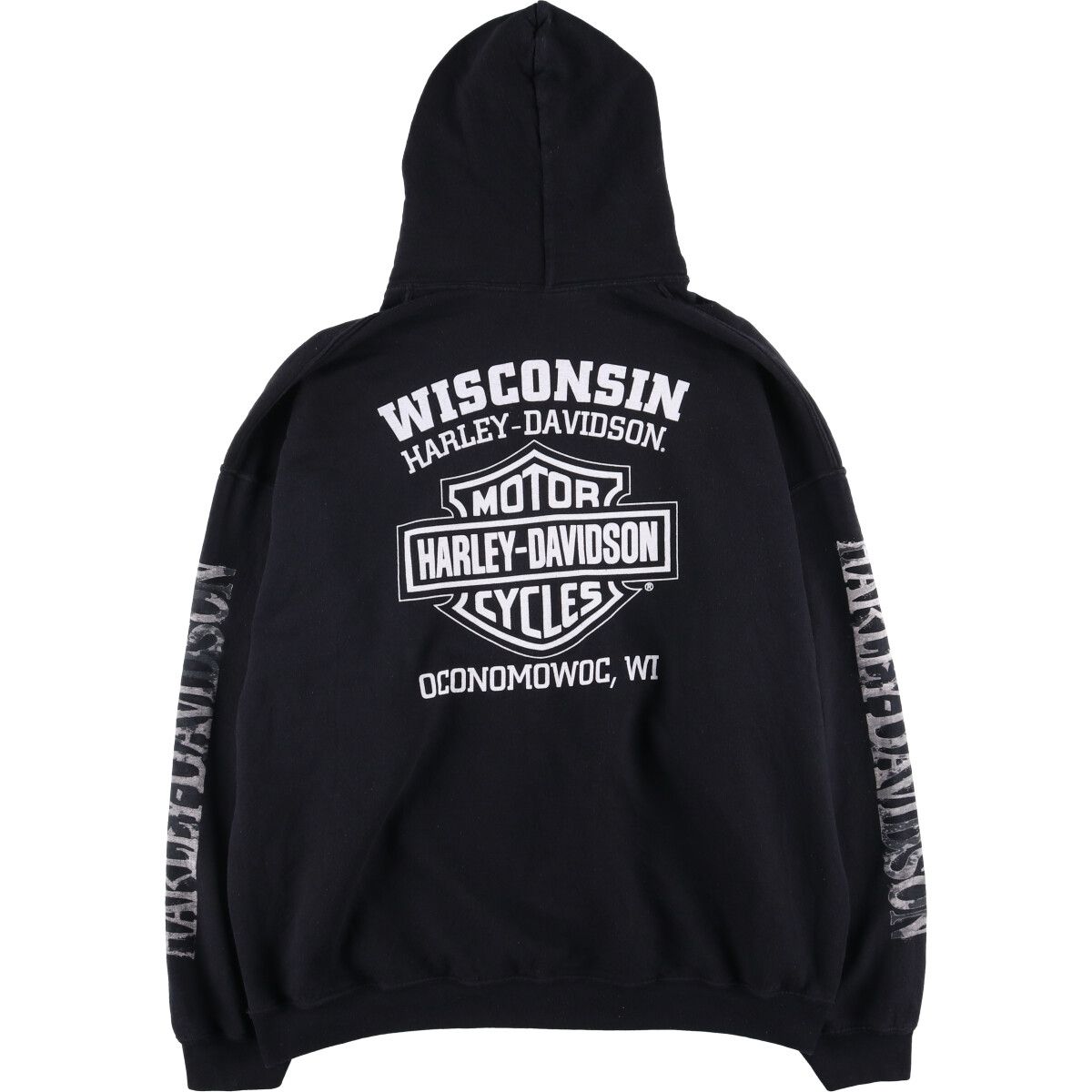 古着 ハーレーダビッドソン Harley-Davidson スウェットプルオーバーパーカー メンズXXL相当 eaa589280