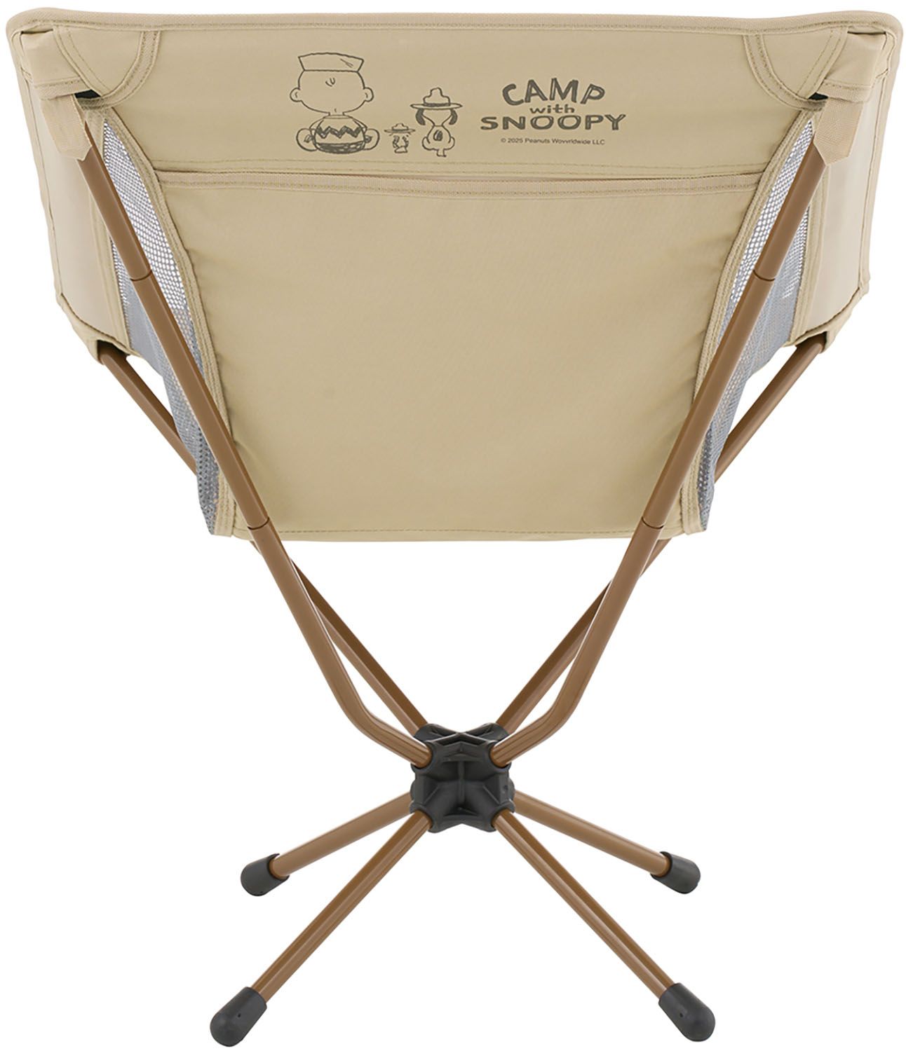 ロゴス LOGOS アウトドア SNOOPY バケットチェア BF イス コンパクト収納 折り畳み 組み立て簡単 ワイドサイズ キャンバス風生地 キャンプ ピクニック レジャー フェス 観戦 86001147 ベージュ HRDEVELOPMENT_JP