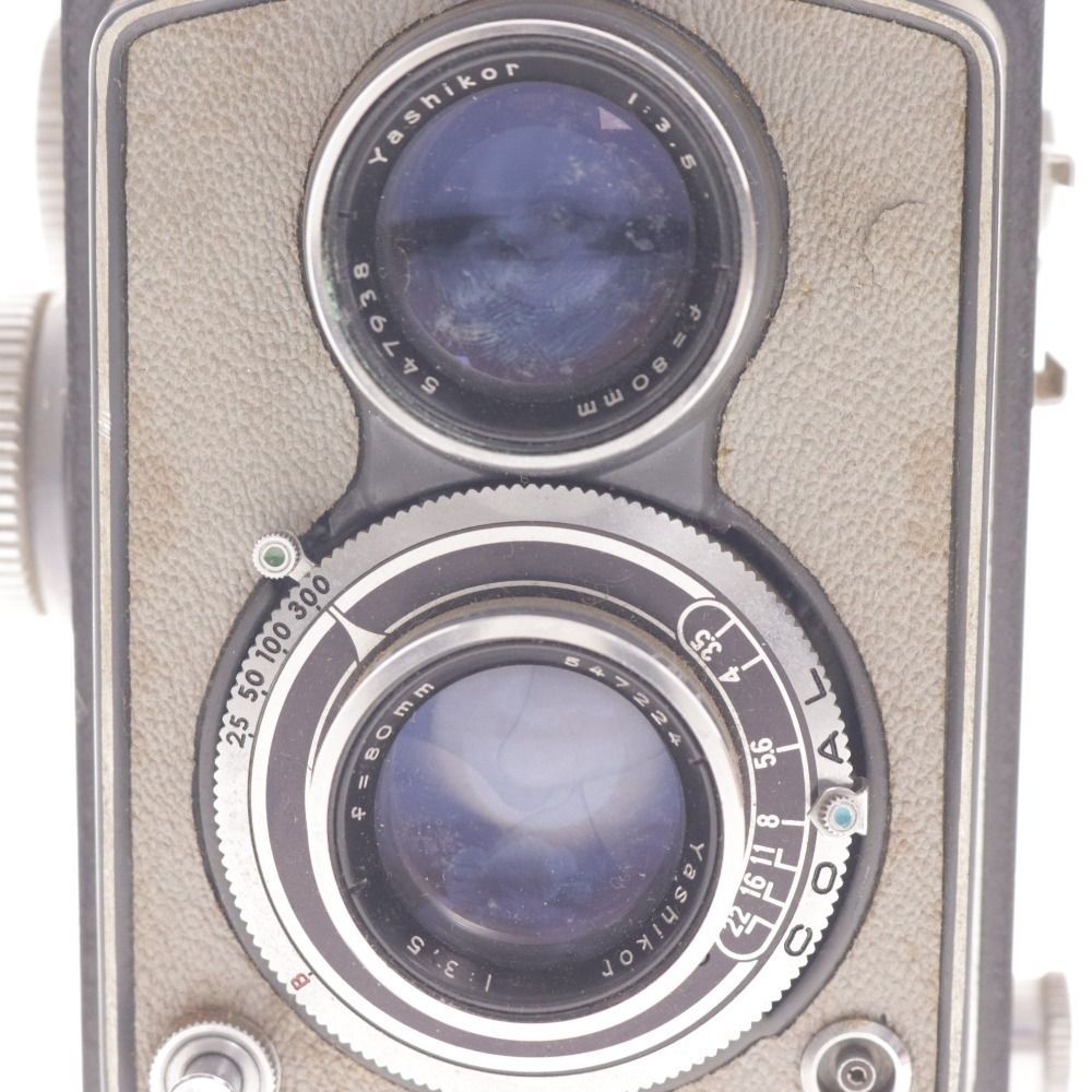 h*a様 Yashica Model A 二眼レフカメラ □ 元箱・ケース付 ヤシカ Yashica-A 二眼レフ フィルムカメラ