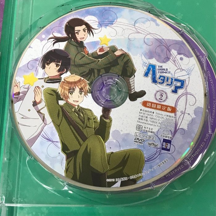 ヘタリア The World Twinkle VOL.2 アニメイト限定版 フロンティア  