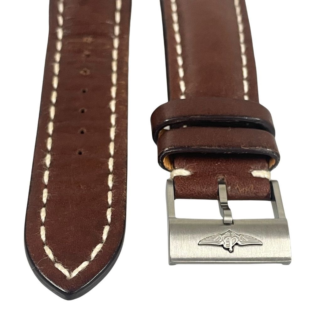 ブライトリング 純正 レザーベルト 尾錠幅20mm ラグ幅24mm BREITLING ブライトリング 純正 レザーベルト 尾錠幅20mm ラグ幅