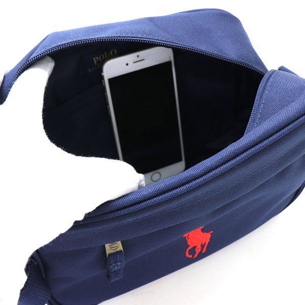 ポロ ラルフローレン ポーチ 9AR084 BCV - メルカリ