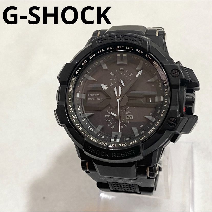 カシオジーショック CASIO G-SHOCK Gショック GW-A1000FC-1AJF スカイコックピット SKY COCKPIT 腕時計  アナログ WR20BAR 黒 ブラック □GY18 /MW - メルカリ