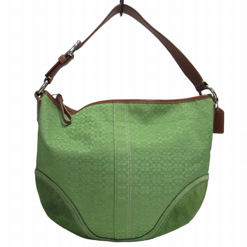 希少✨COACH てんとう虫 ショルダーバッグ シグネチャー