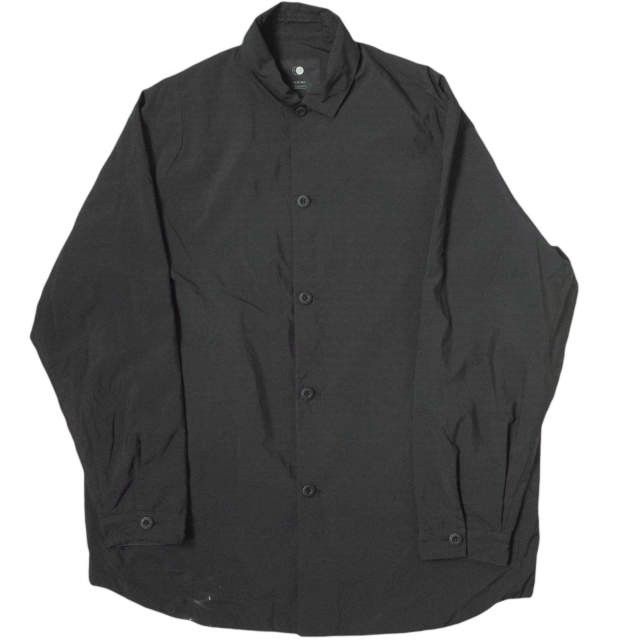 TEATORA テアトラ 日本製 CARTRIDGE SHIRT PLUS DP カートリッジシャツ tt-SHT-PLUS-DP 3 BLACK 中綿入りシャツジャケット DUAL POINT トップス【TEATORA】