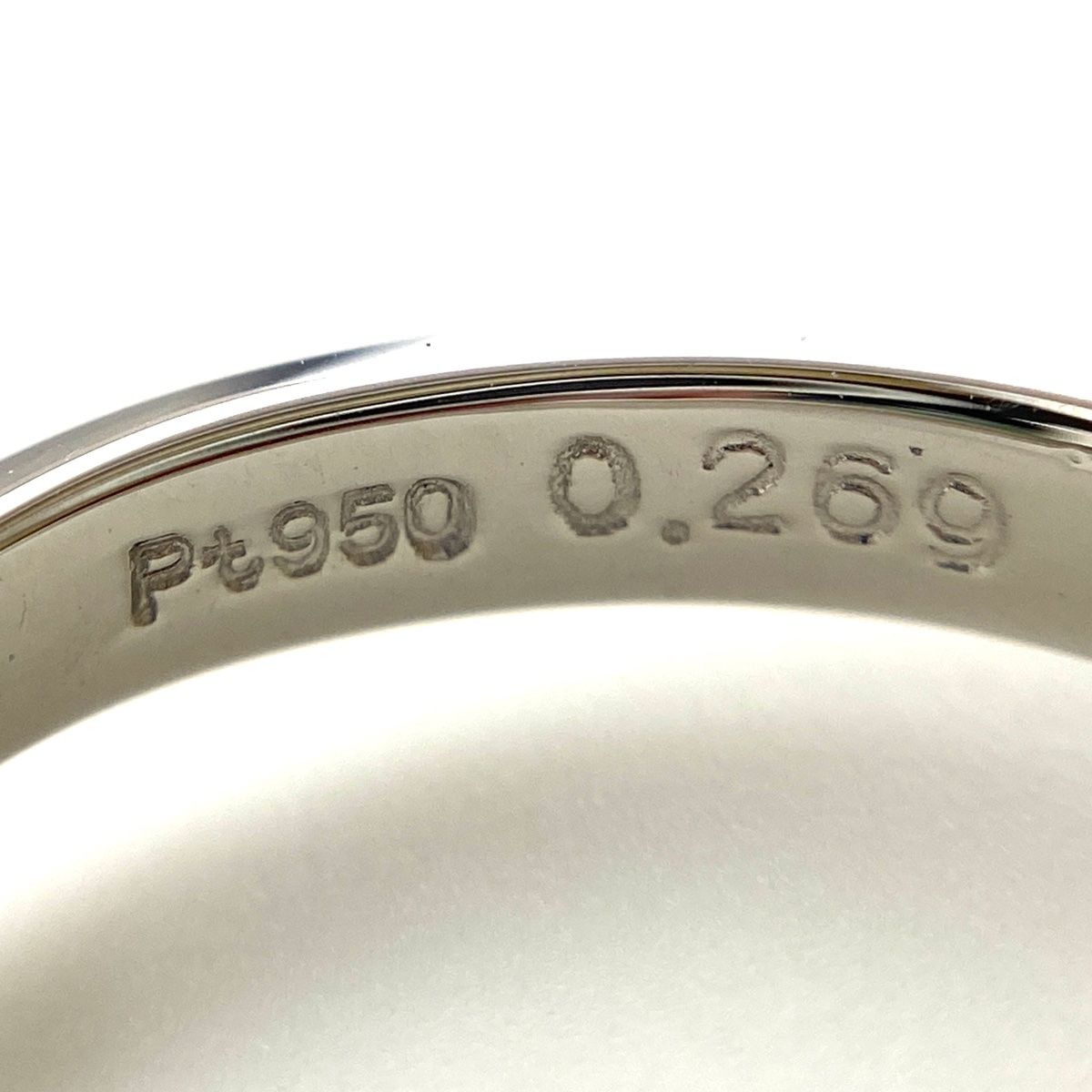 専用Christian Diorダイヤプラチナリング10号 クリスチャンディオール Christian Dior ダイヤモンド デザイン