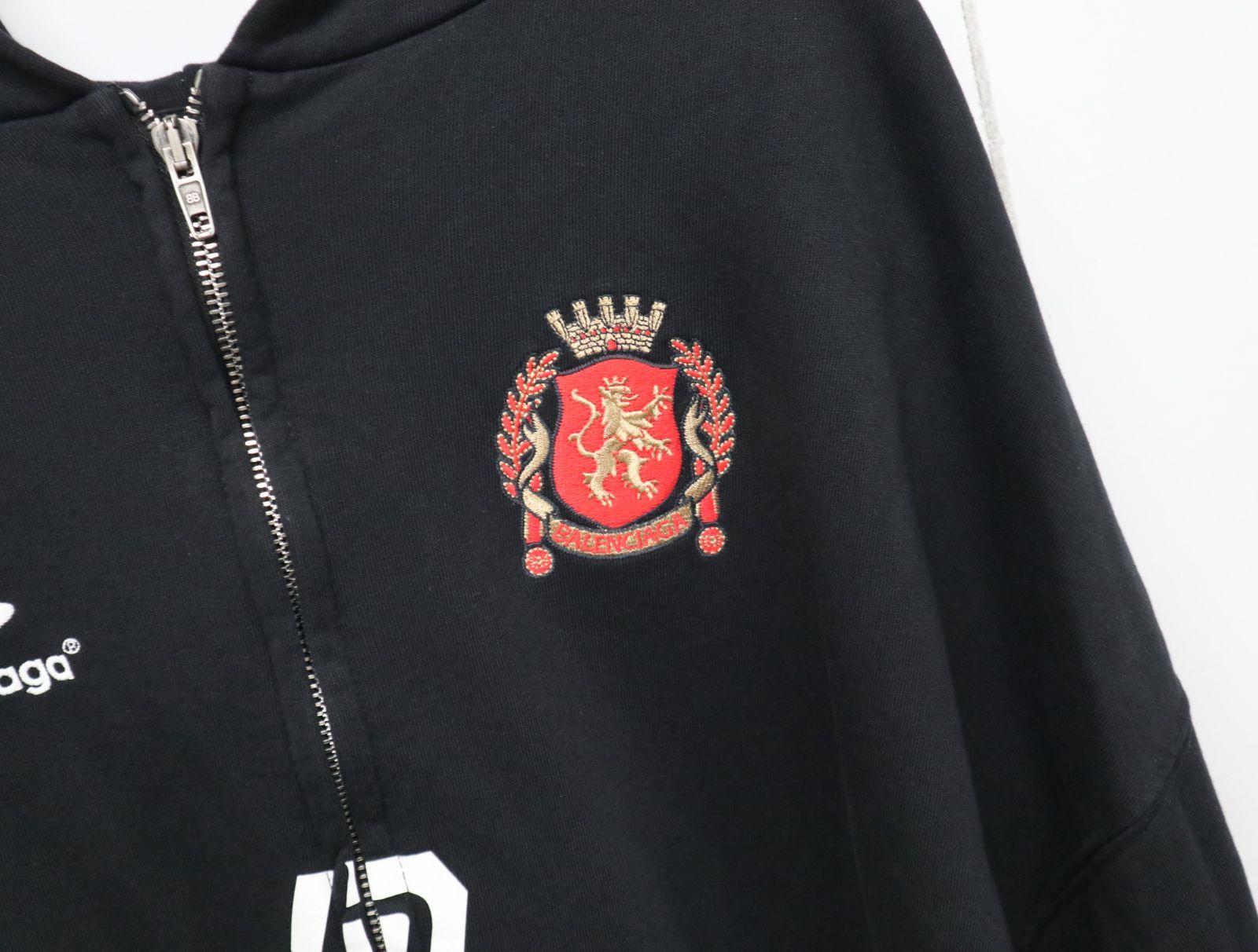 BALENCIAGA バレンシアガ 24SS Soccer Paris Zip-Hoodie ジップアップ